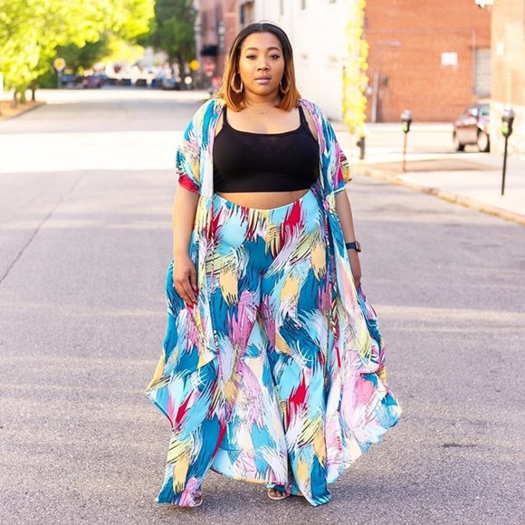 Duster and Pant Set - Picture 5 of 5